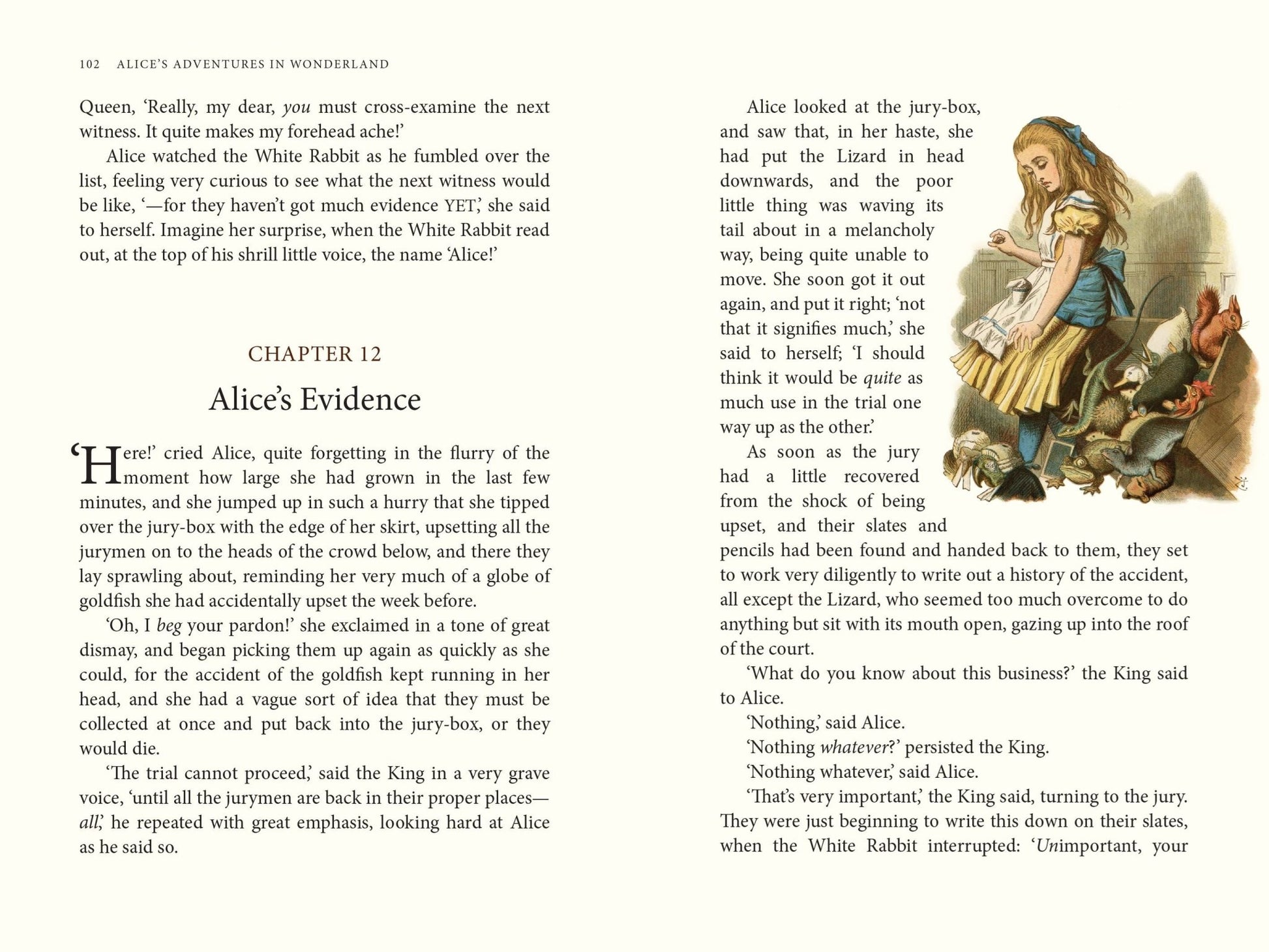 Alice's Adventures in Wonderland by Lewis Carroll: Chiltern Classics Edition - Looking Glass Books -