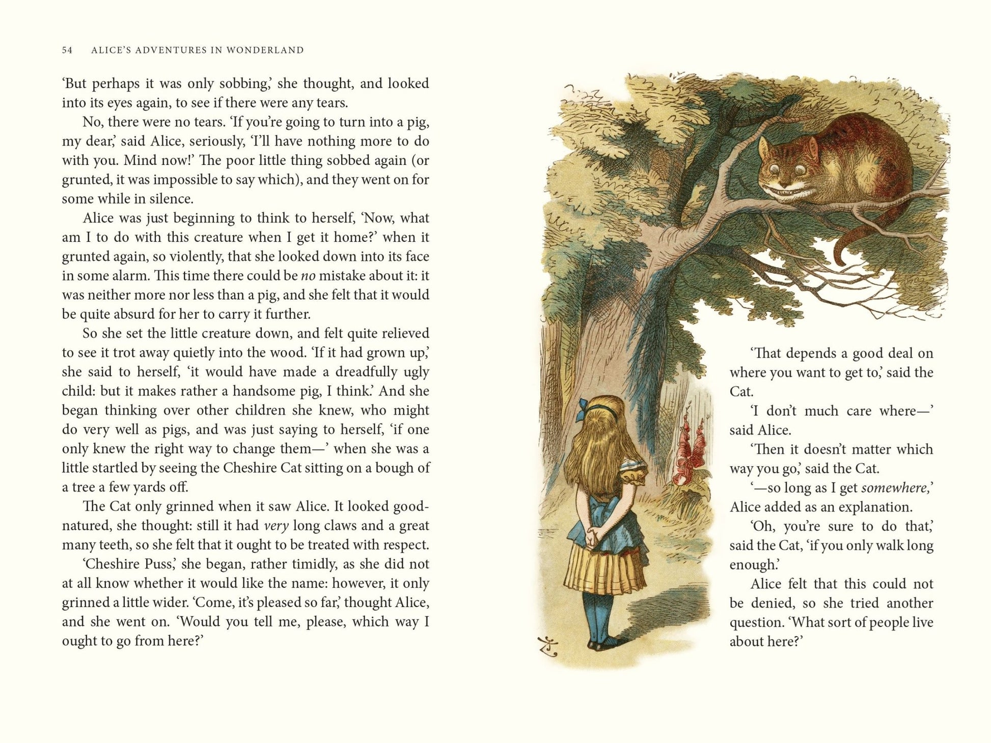 Alice's Adventures in Wonderland by Lewis Carroll: Chiltern Classics Edition - Looking Glass Books -